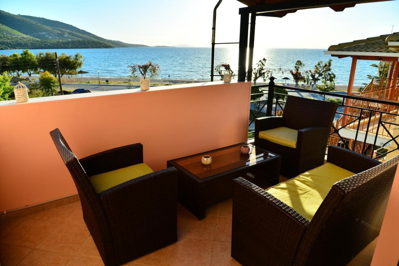 Sea View Luxury Apartment Plataria Exteriör bild
